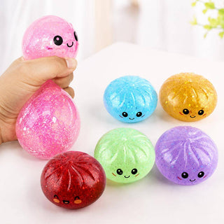 Steamed Bao Bun Dumpling Squeeze Squishy Stress Relief Toy