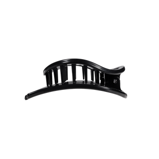 Jet Black | Medium | Flat Circle Hair Clip