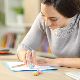 Macaron Erasers